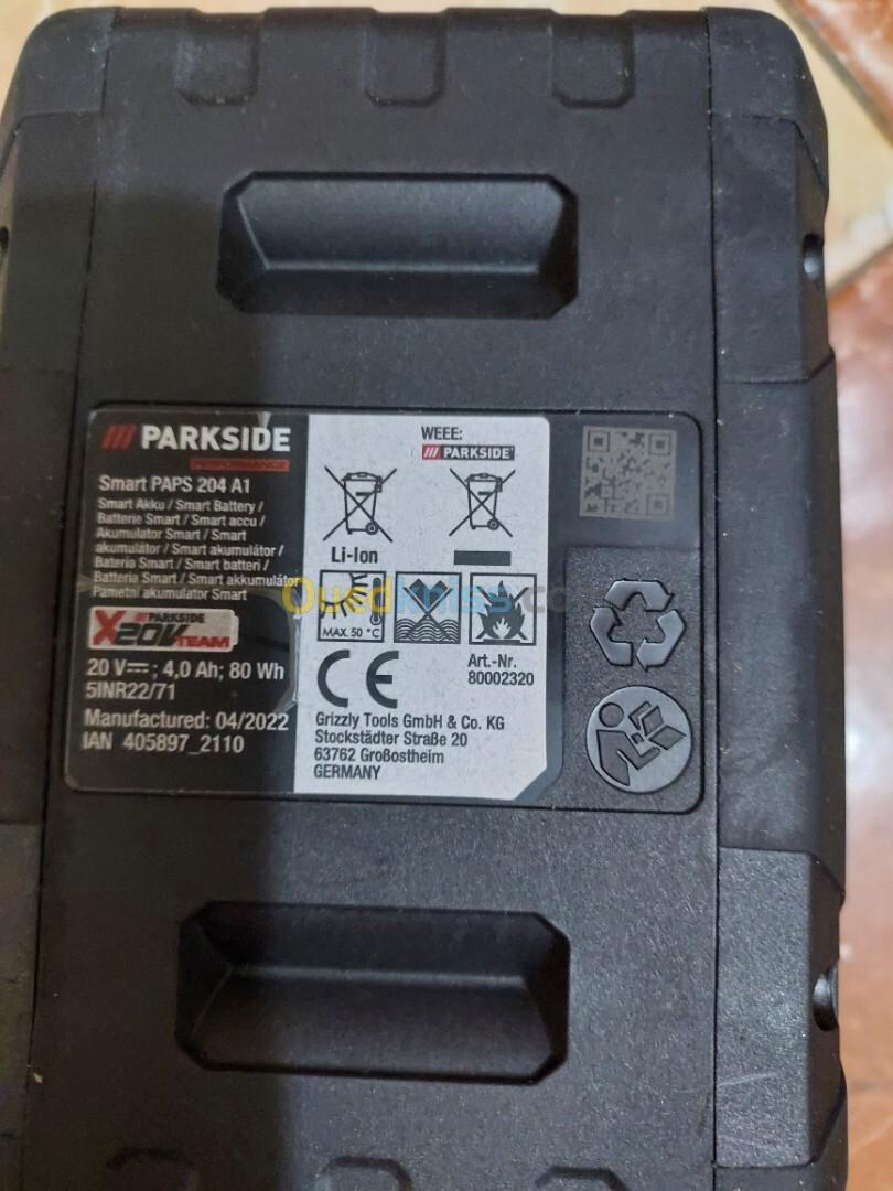 Batterie PARKSIDE 20v 4Ah (Bluetooth)