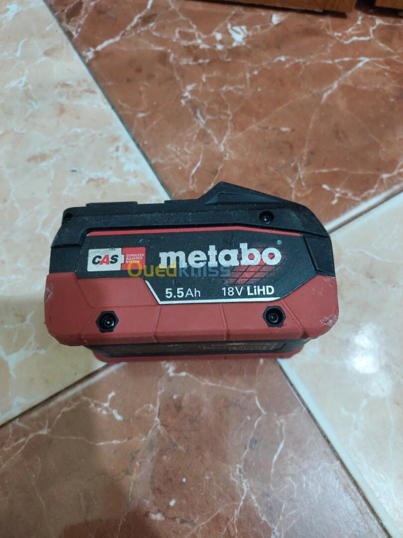 Batterie Metabo 18v 5.5Ah Li HD