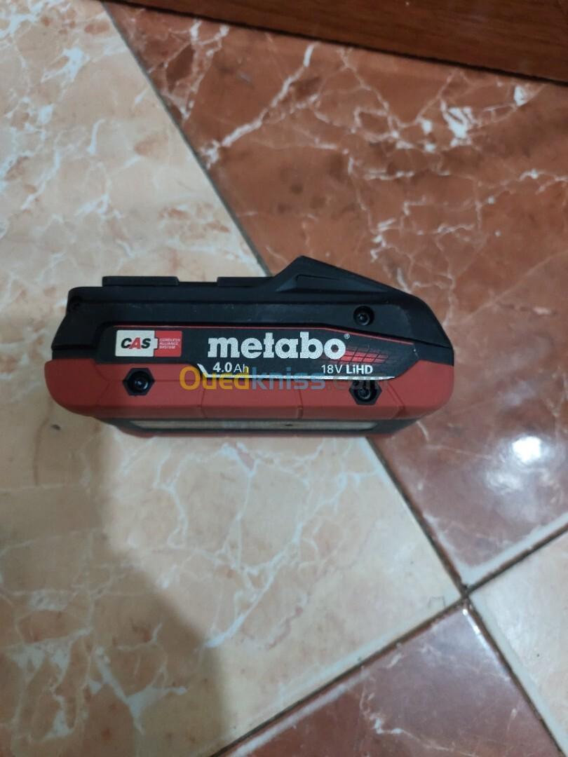 Batterie Metabo 18v 4Ah Li HD