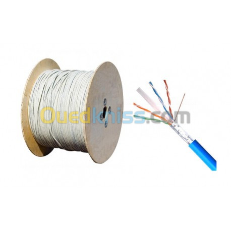 CABLE RESEAU FTP CAT6 305M 500M