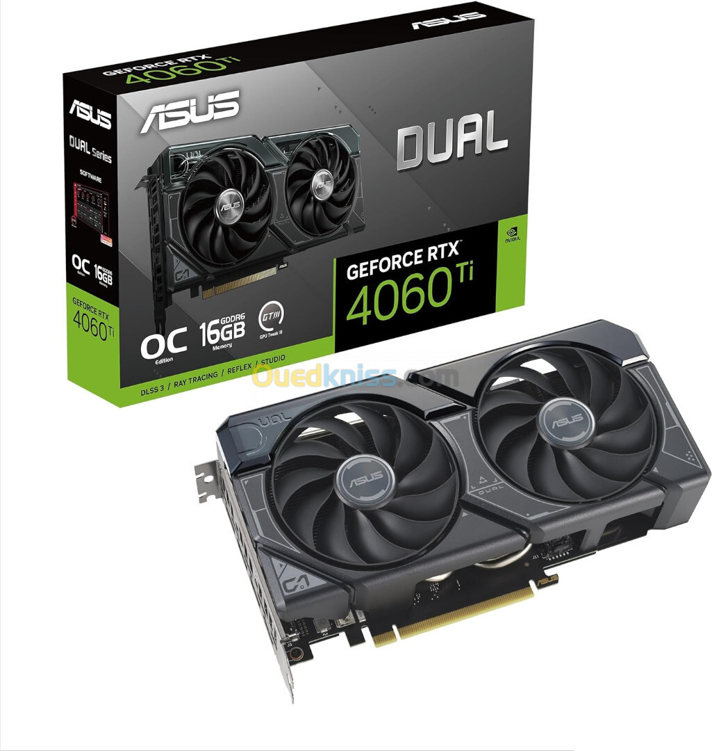 ASUS RTX 4060 TI DUAL OC EDITION 16GB