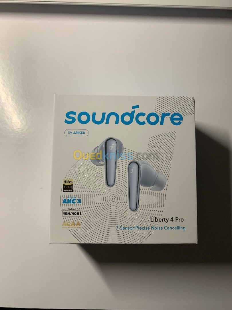 Soundcore 4 Pro  ORIGINAL 2024 Noise cancelling Écouteurs sans fil bluetooth oreillettes antibruit