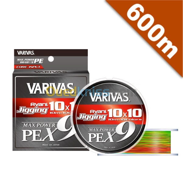 Tresse AVANI JIGGING 10x10 MAX POWER PE X9