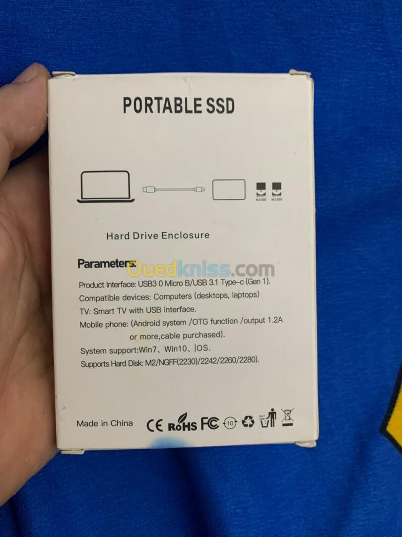 Ssd portable 4tb 3.1usb