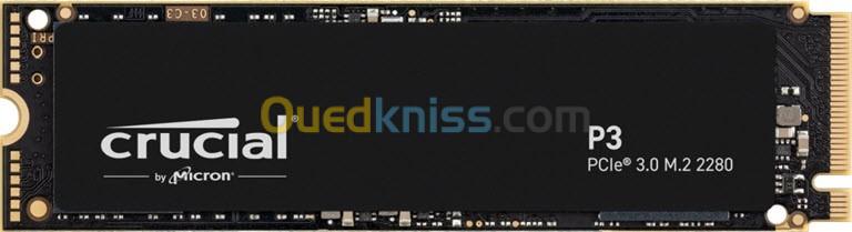 SSD Crucial P3 2TB NVME gen3