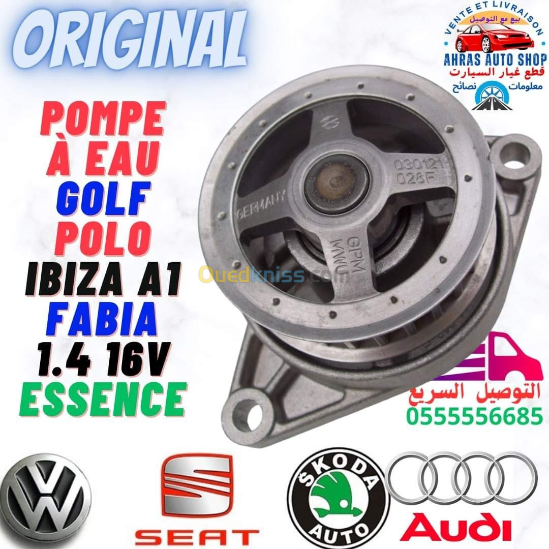 Pompe à eau Volkswagen Seat  Audi 1.416V  ORIGINAL