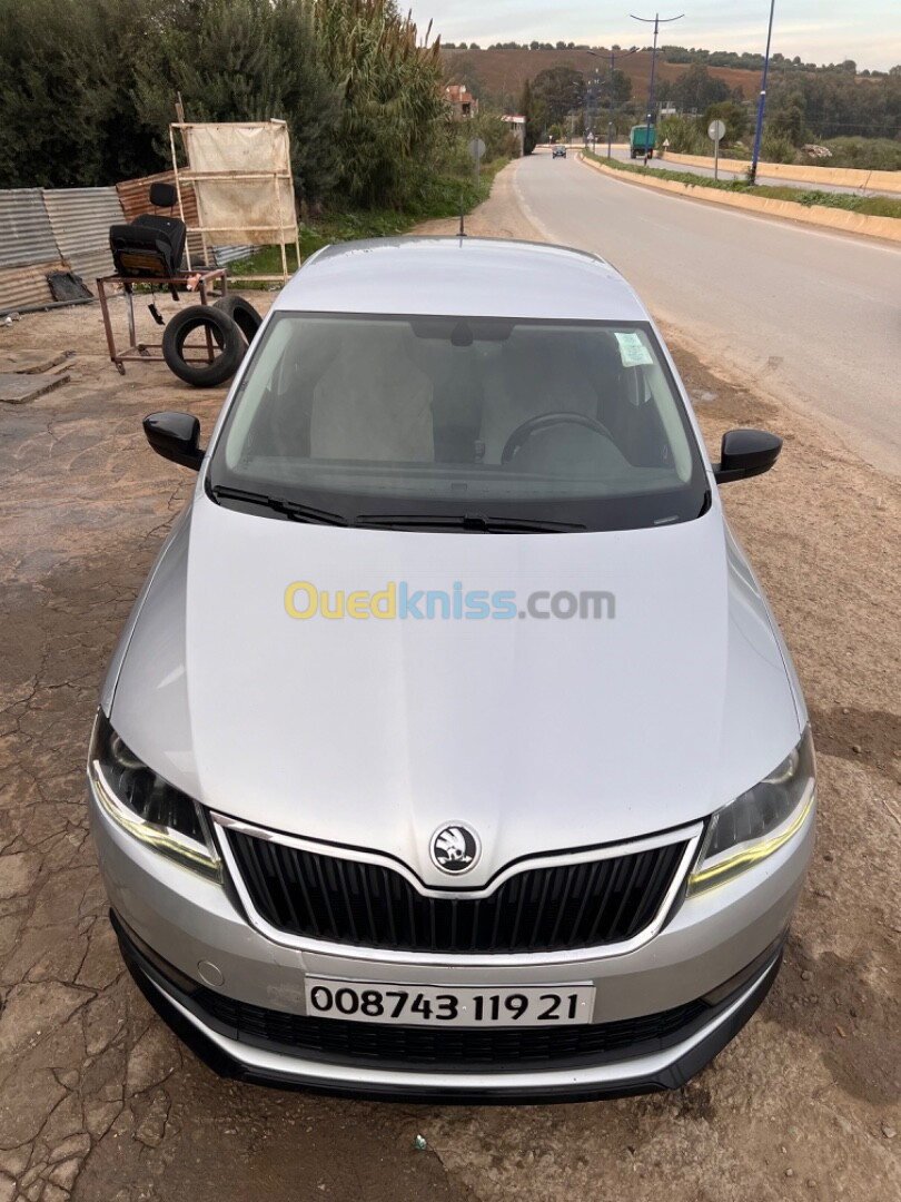 Skoda Rapid 2019 Monte carlo