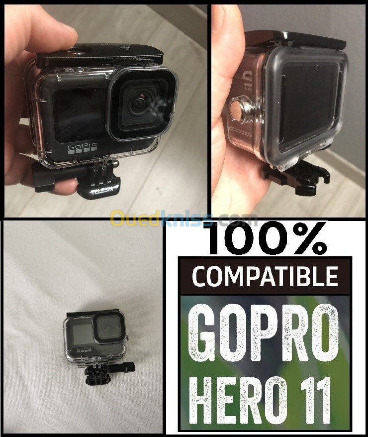 GoPro 12 11 10 9 Black caisson TELESIN 