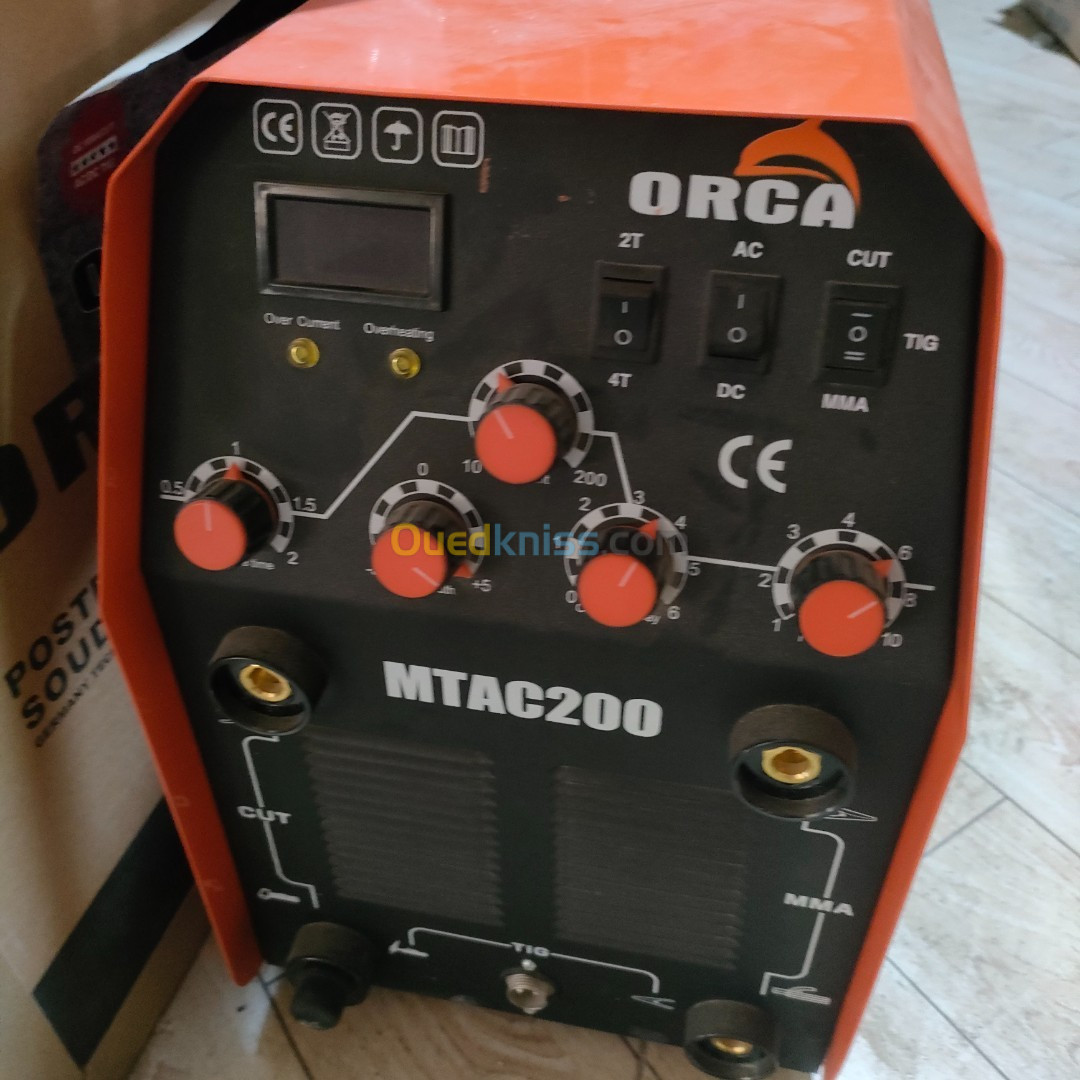 Poste a souder AC. DC  MTC200  TIG 