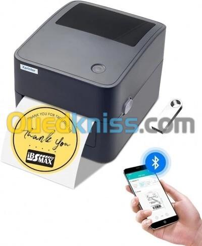 Imprimante Code Barre & bordereau XPRINTER XP-410B USB - Bluetooth