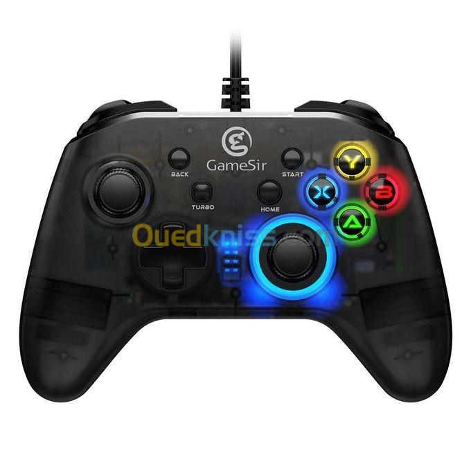 Manette Gamepad Filaire USB Gamesir T4W RGB Pour PC ANDROID