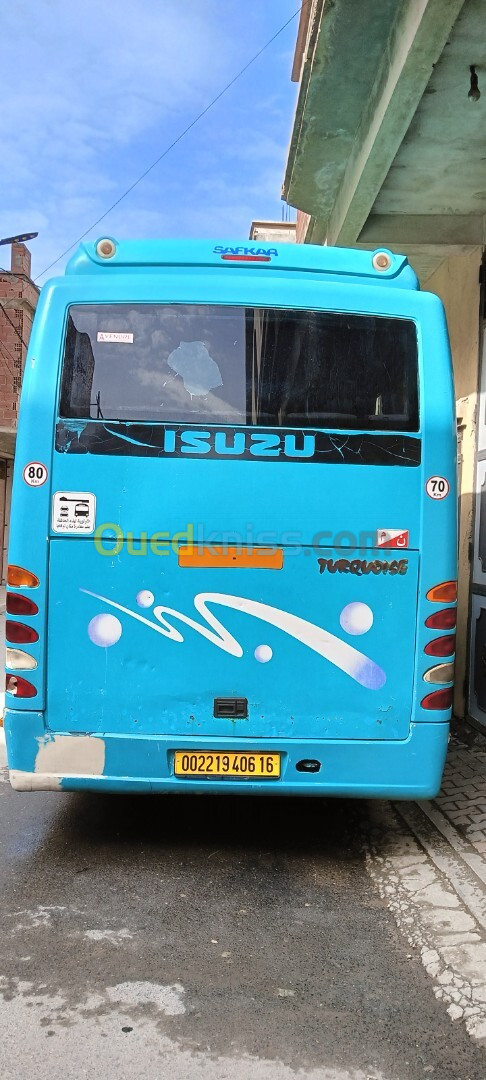 Turquoise Isuzu 