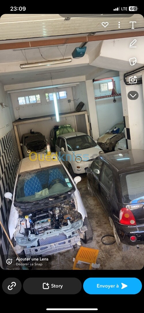 Garage mécanique chery QQ