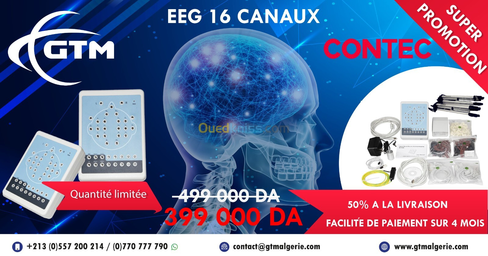 EEG 16 canaux CONTEC