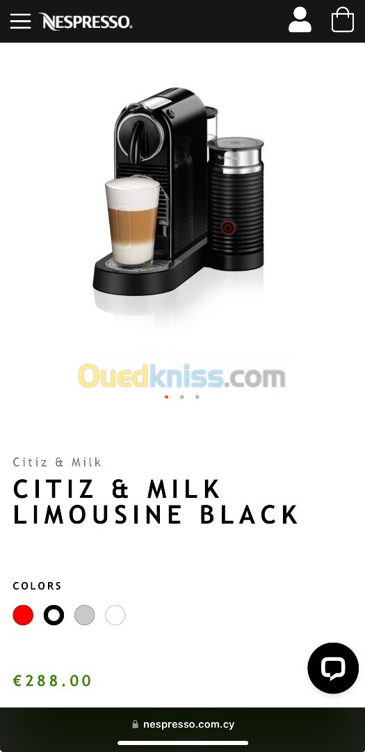 Machine A Café Nespresso Citiz & Milk (C196)