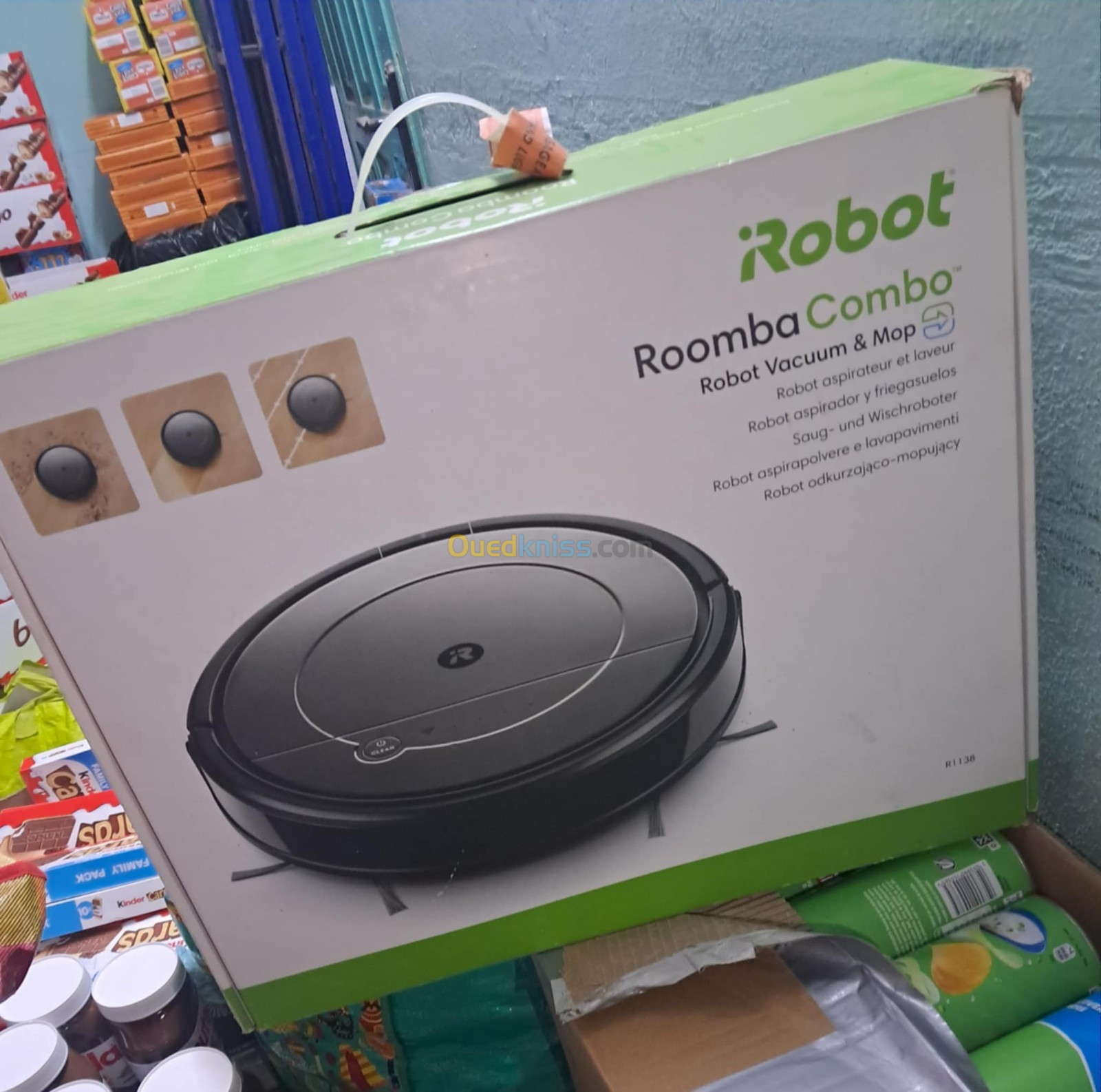 iRobot Roomba Combo المكنسة الذكية