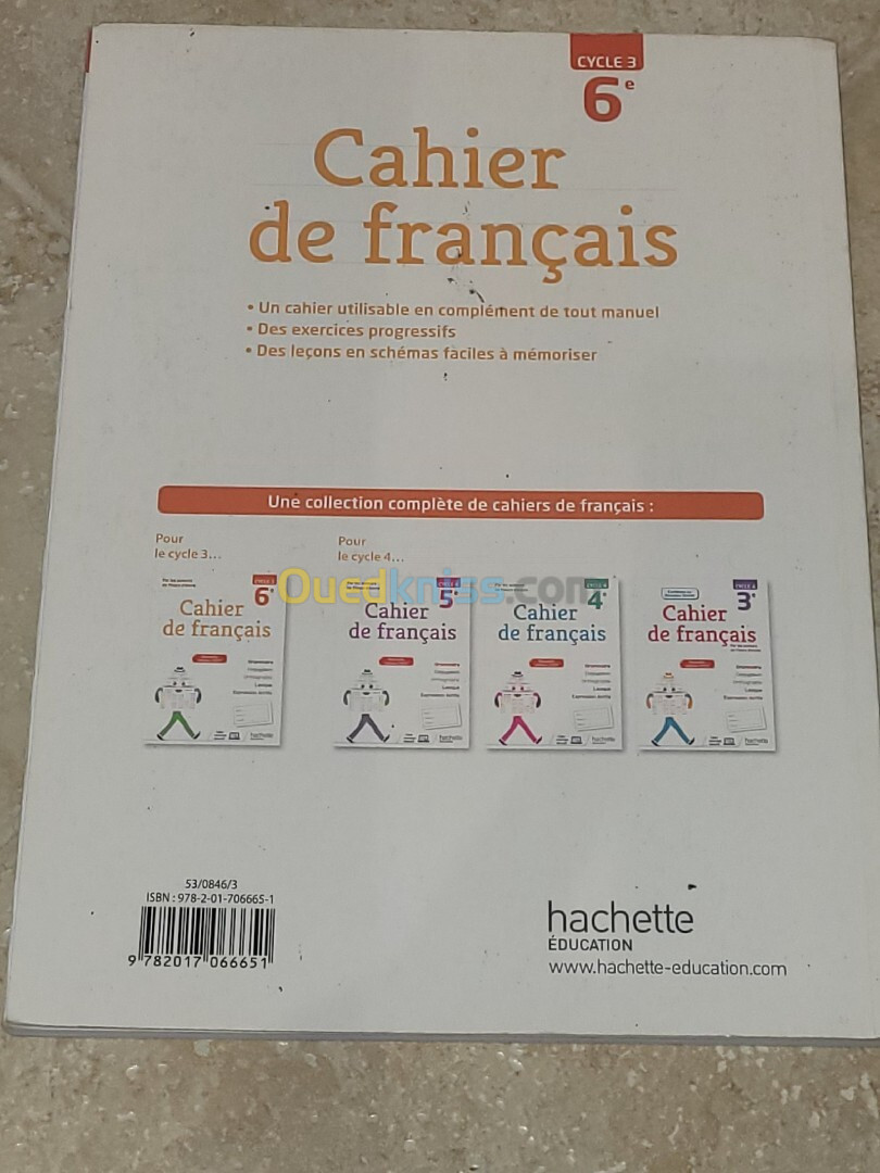 Livres de français Cycle 3 6e