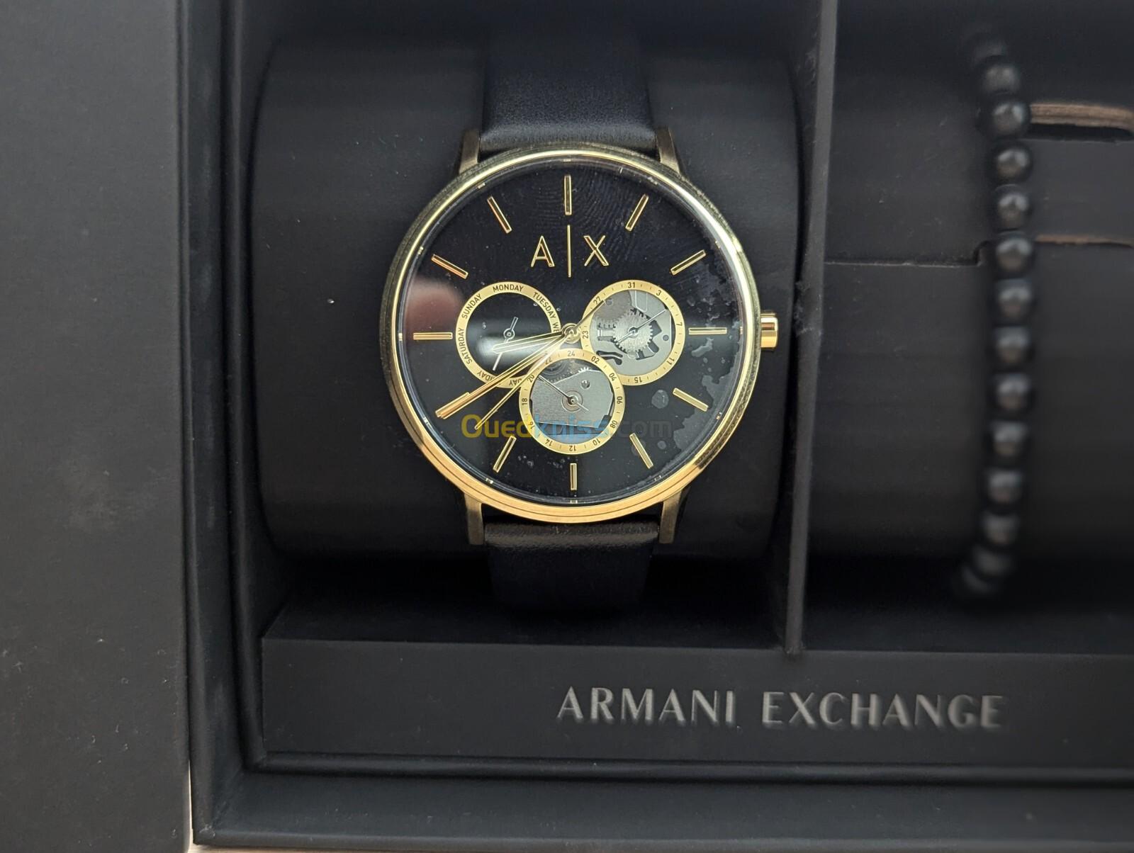 Montre coffret Armani échange mouvement automatique 