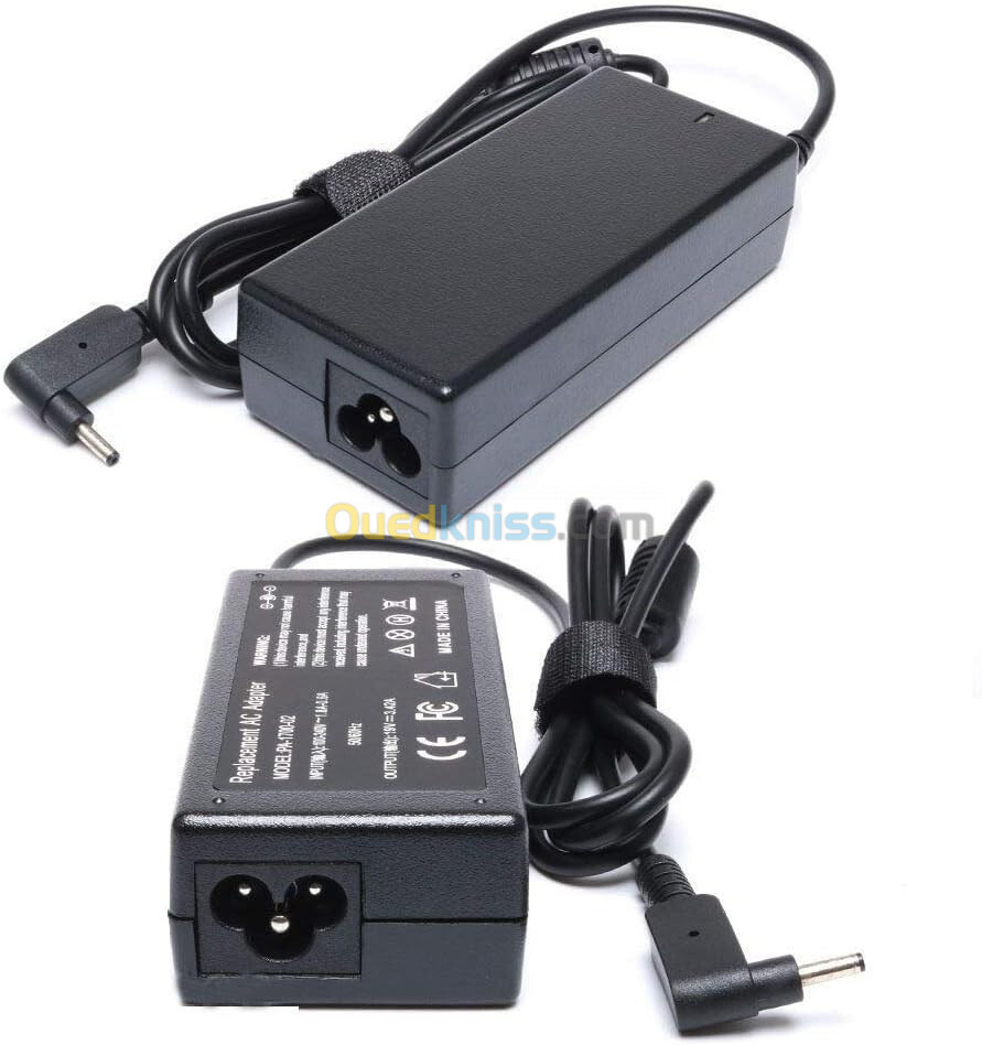 Chargeur Laptop Acer 19V/3.42A original  3.0mm/1.0mm SLIM