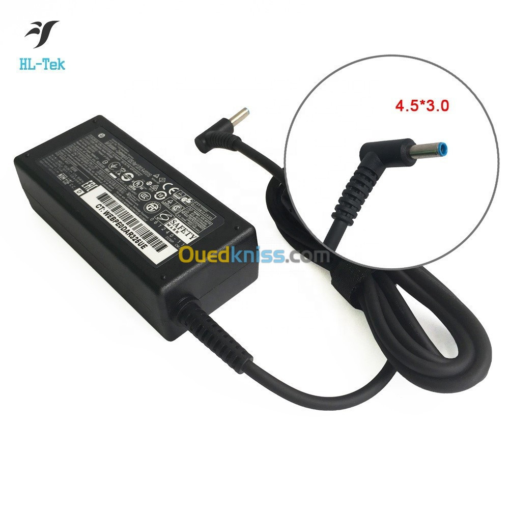  Chargeur Laptop (pc portable) HP G15 PIN Bleu 19.5V/3.33A 