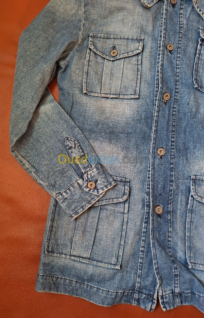 Veste en Jean Casucci Original Taille L