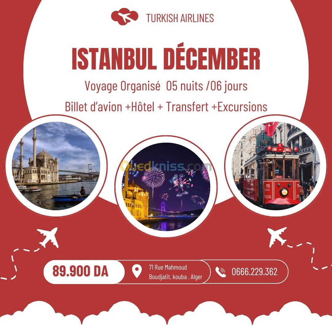 Voyage Organisé Istanbul Décembre 