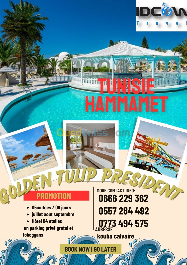 PROMOTION GOLDEN TULIP PRESIDENT HAMMAMET