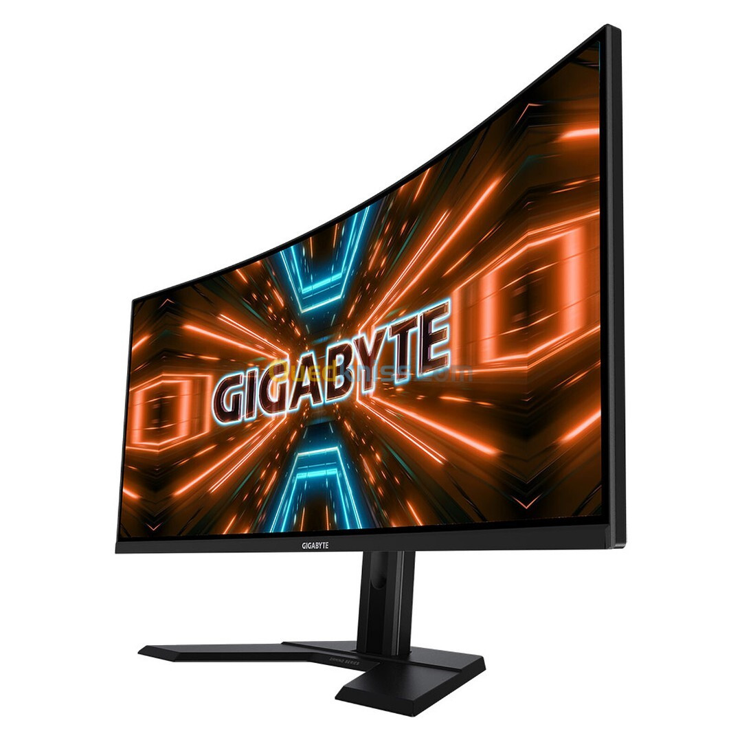 ECRAN GIGABYTE 34 POUCES G34WQC-A FOR GAMING WQHD 1MS 120HZ VA HDR 400 2 HDMI 2.1 2 DISPLAY PORT 1.4