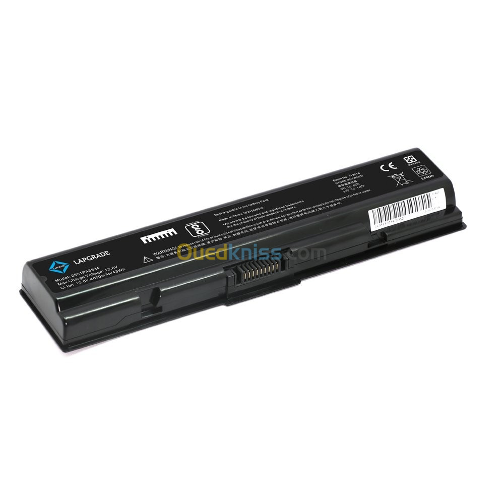 BATTERIE TOSHIBA SATELLITE PA3534U-1BRS A200 A205 A300 L450 L500D HIGH COPY