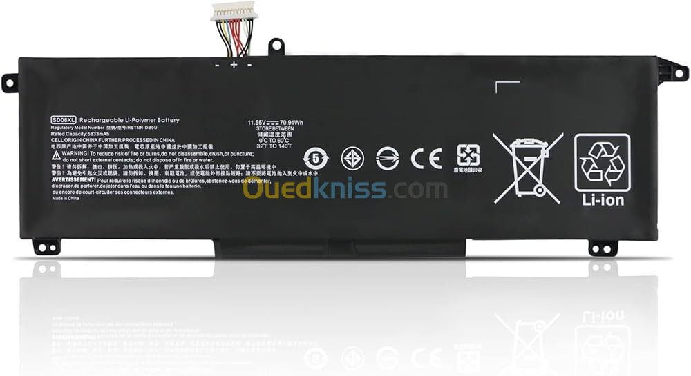 BATTERIE HP SD06XL FOR HP OMEN 15-EK - 15-EN SERIES ORIGINAL 