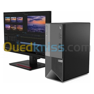 DESKTOP LENOVO THINKCENTRE 50T I3-12100 16GB RAM / HDD 1TB / ECRAN L22-40 POUCES VGA / HDMI 4MS 75HZ