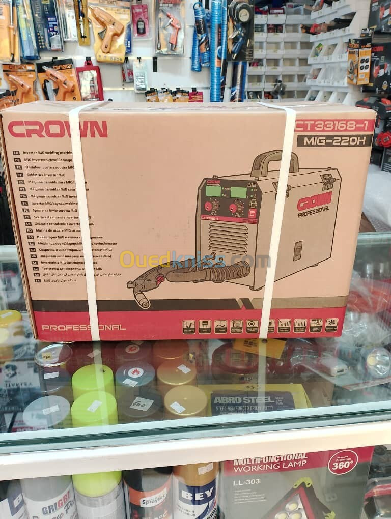 POSTE A SOUDE MIG 220H CROWN  HONESTPRO INVERTER