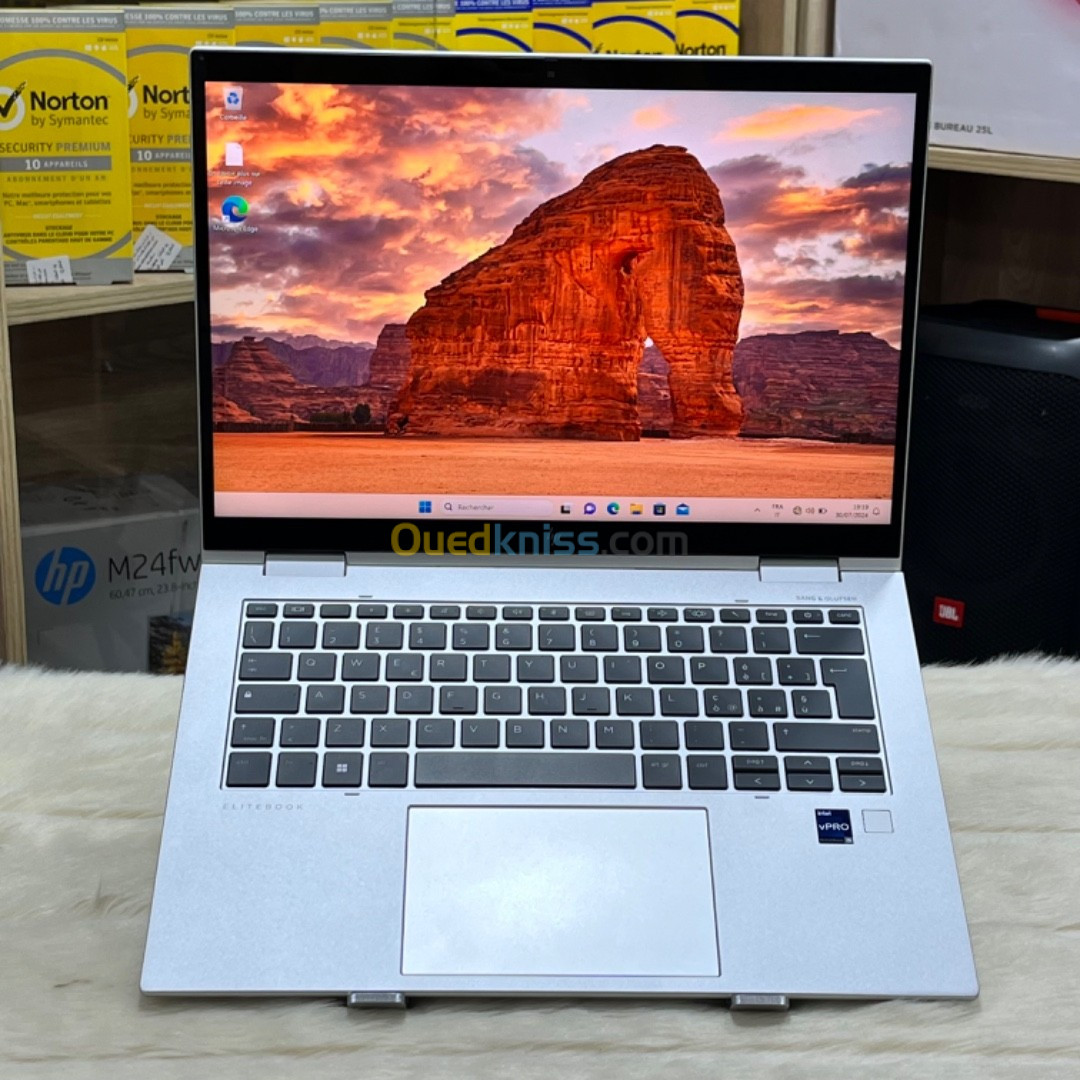 HP ELITEBOOK X360 1040 G10 2024 ECRAN 14" 3K I5 VPRO 1345U RAM 16 GO 512 SSD WIN 11 ORIGINAL 