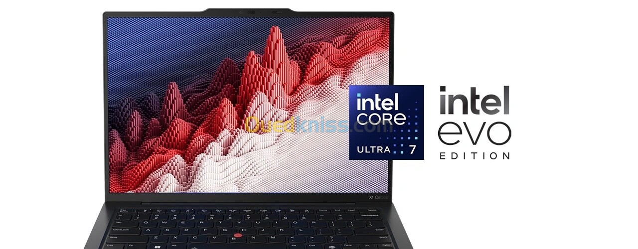 LENOVO THINKPAD X1 CARBON GEN 12 ULTRA 7 155U 16GO DDR5X 7500MHZ 512GO SSD NEUF SOUS EMBALLAGE 