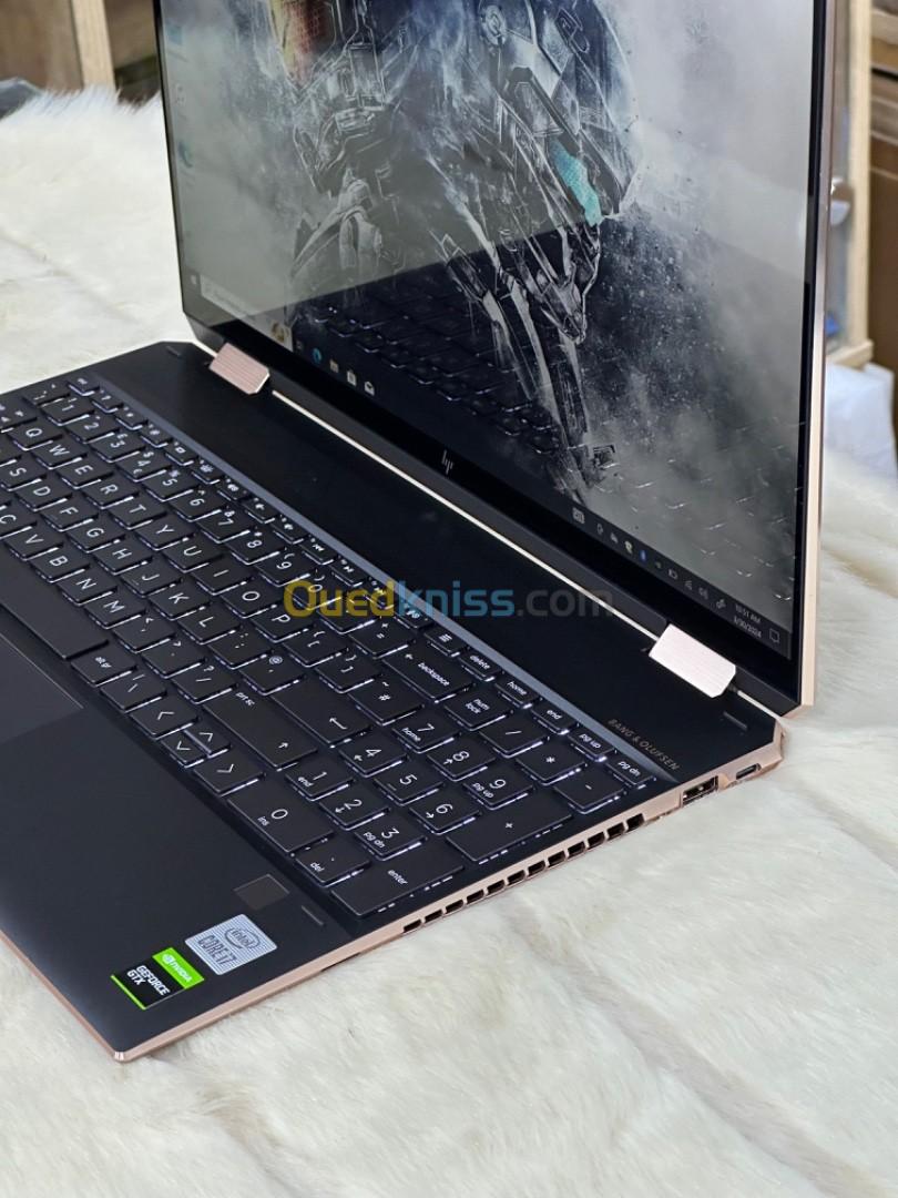 HP SPECTRE X360 OLED EB0XXX I7 10750H 16GO 512GO SSD NVME NVIDIA GEFORCE GTX1650Ti 4GO TACTILE 