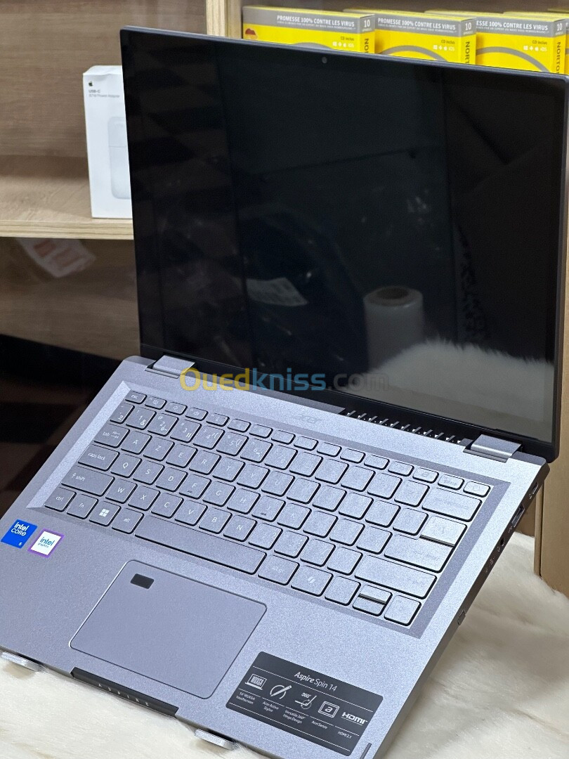 ACER ASPIRE SPIN 14 ASP14-51MTN CORE 5 120U 8GO 512GO TACTILE CONVERTIBLE NEUF SOUS EMBALLAGE 