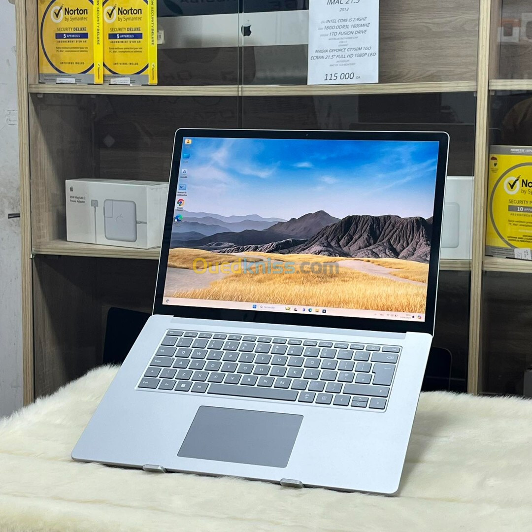 MICROSOFT SURFACE LAPTOP 5 15.4" 3K  TACTILE I7 1255U 16GO  512GO  INTEL IRIS XE GRAPHIC WIN 11