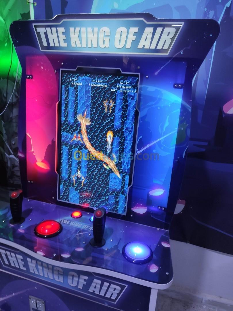 Borne arcade commerciale KING OF AIR 2 monnayeurs 