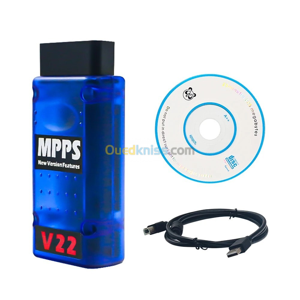 MPPS V22 . EDC15 EDC16 EDC17 Checksum Déverrouillage  ECU Flasher Prise en charge multilingue