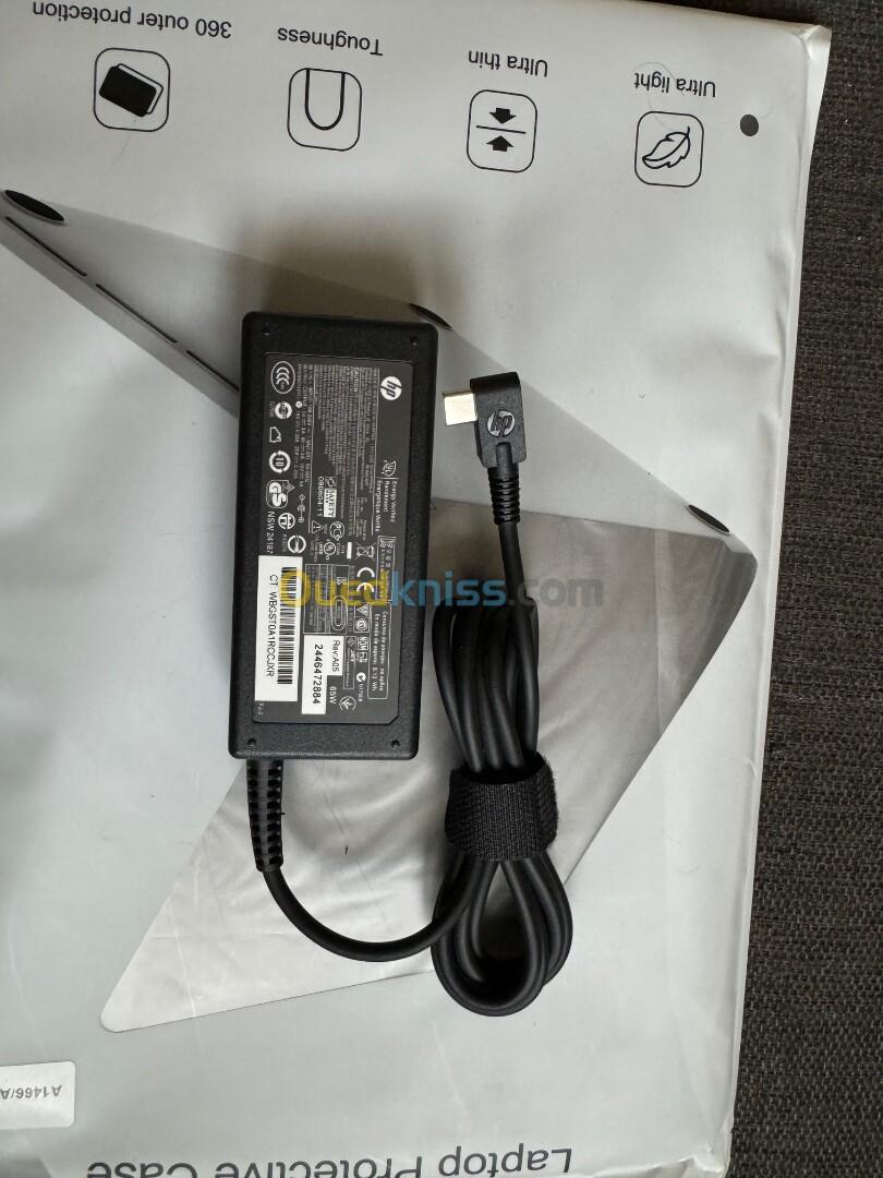 Chargeur typec lenovo dell hp original 65w