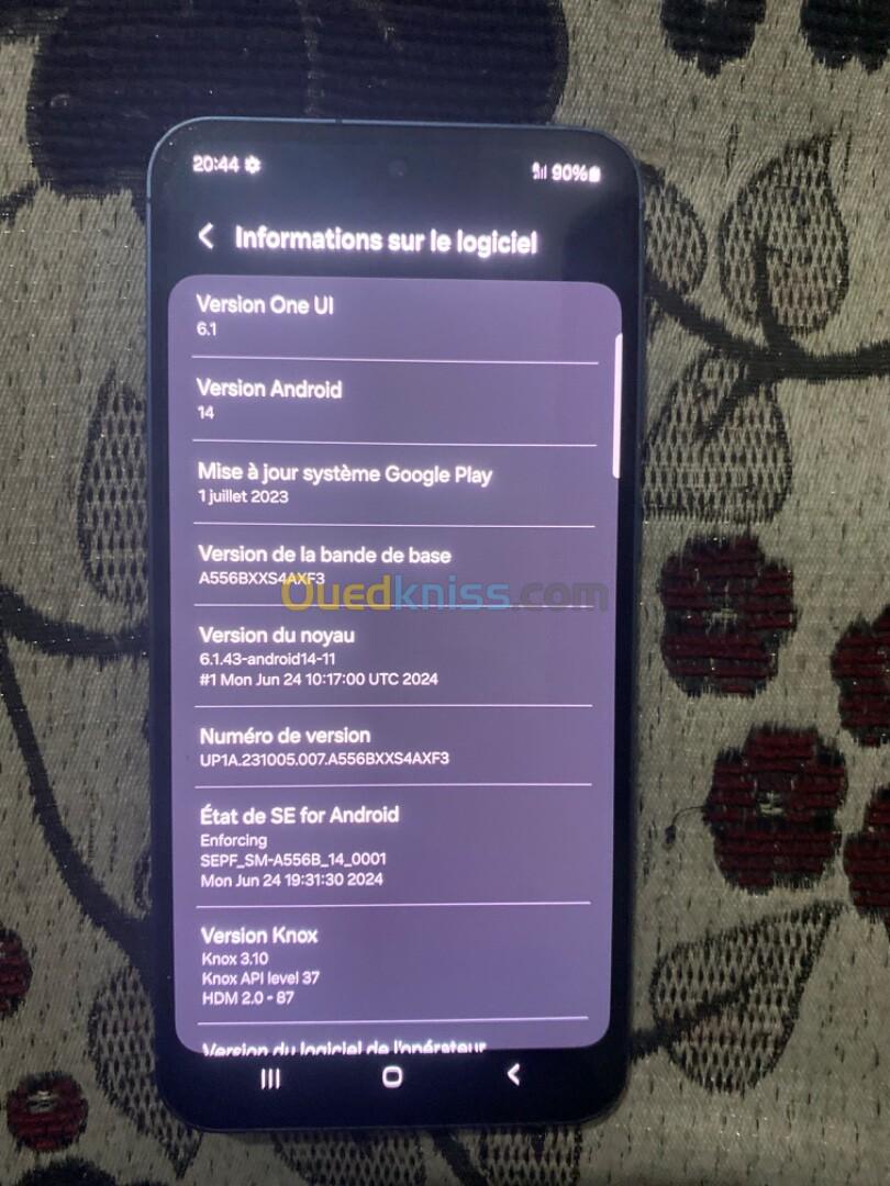 Samsung a55 5G La ram 8  128Go