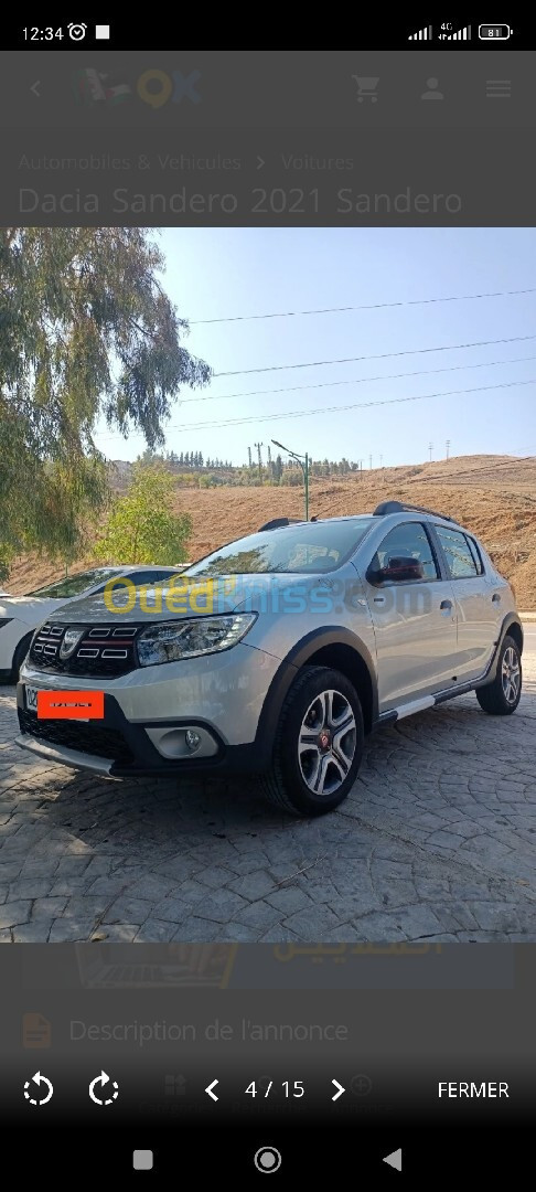 Dacia Sandero 2021 Techroad