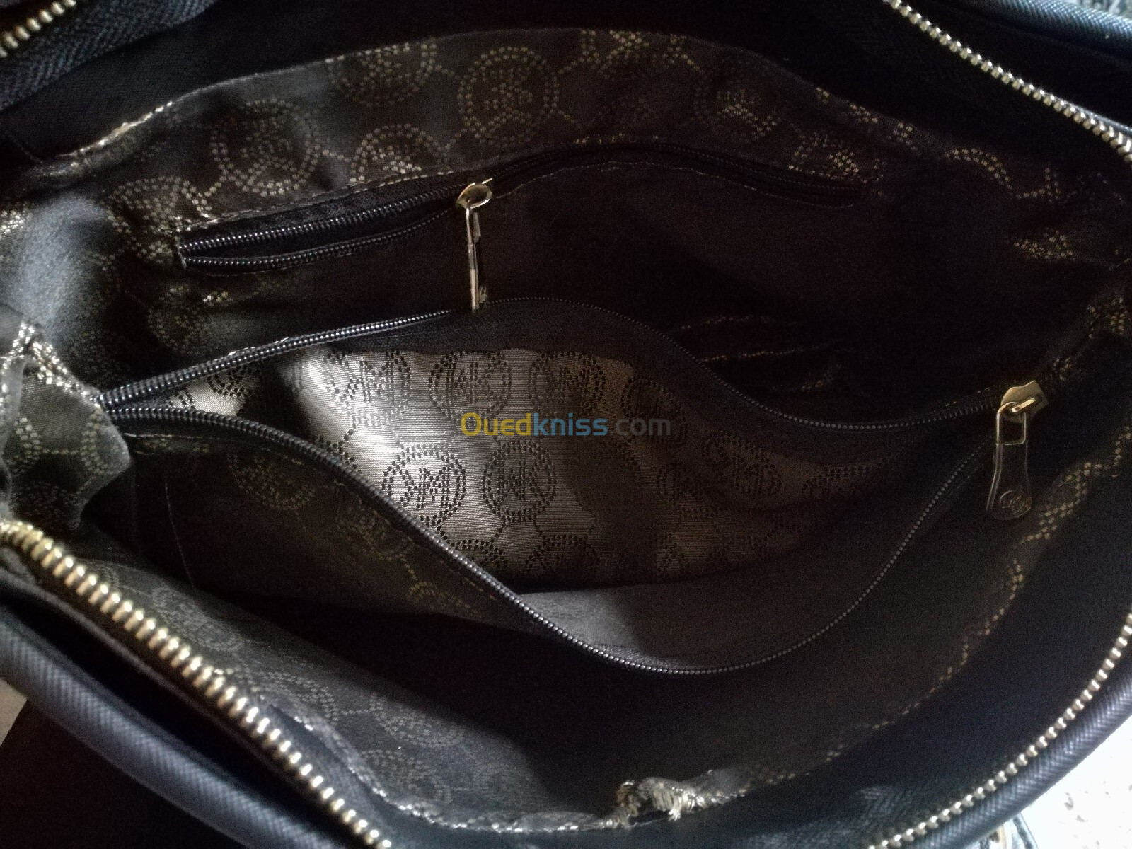 Michael Kors leather black bag 