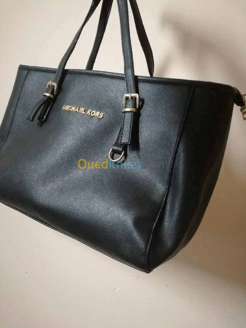 Michael Kors leather black bag 