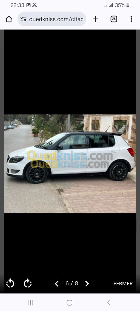 Skoda Fabia 2012 Monte carlo