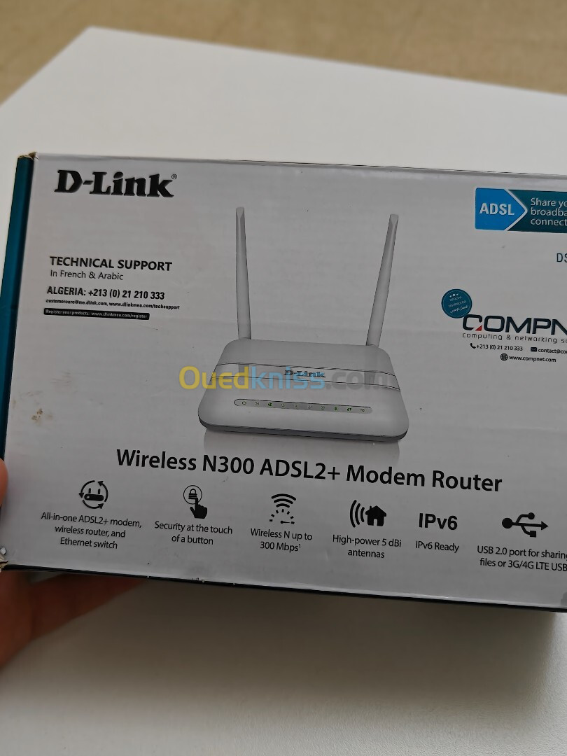 Modem routeur D-link N300