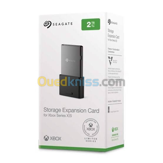 Carte d'extension de stockage SSD 2To Seagate pour XBOX Séries