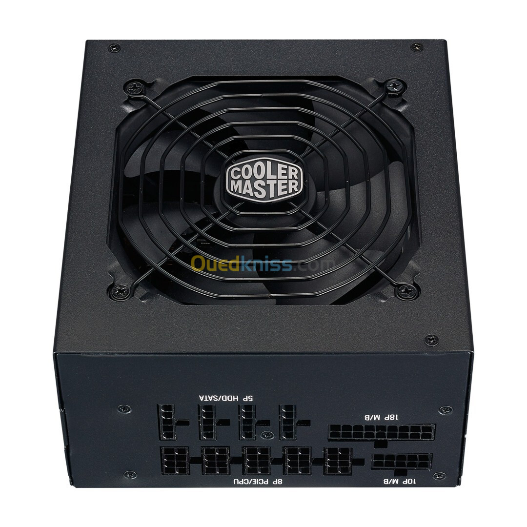 ALIMENTATION COOLER MASTER MWE 850W GOLD FULL MODULAR ATX3.0 PCIE 5.0 80 PLUS BRONZE