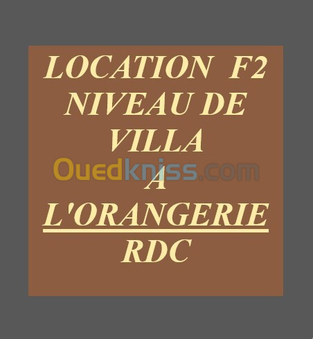 Location Niveau De Villa F2 Annaba Annaba