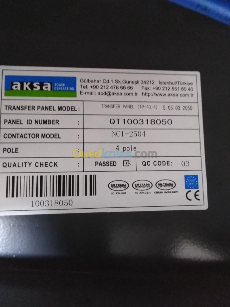 Armoire Aksa 25 KVA